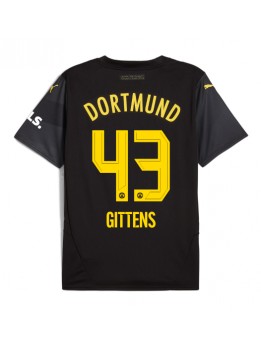 Borussia Dortmund Jamie Bynoe-Gittens #43 Replika Borta Kläder 2024-25 Kortärmad